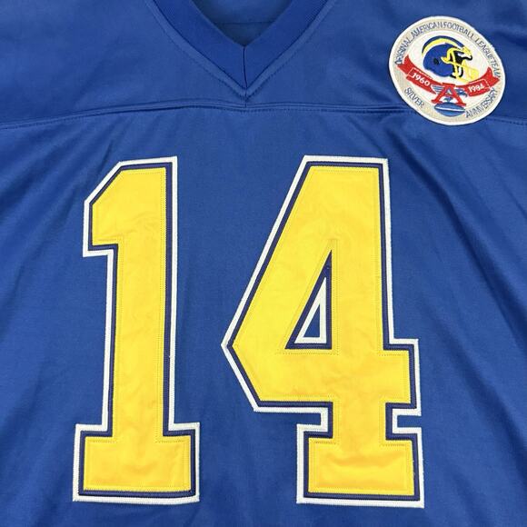 Mitchell & Ness San Diego Chargers Dan Fouts 1984 Throwback Jersey Mens 50 VTG - Picture 7 of 14